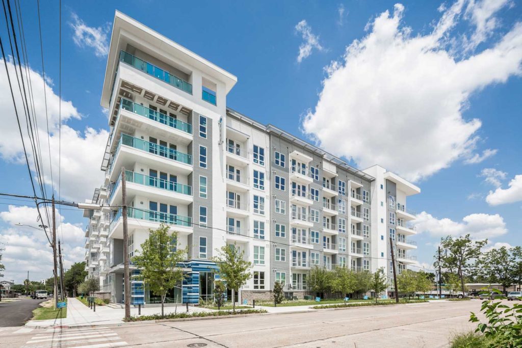 Azure Houston; luxury apartments in Washington Avenue Corridor; The Heights Memorial Park Galleria Downtown Houston TX